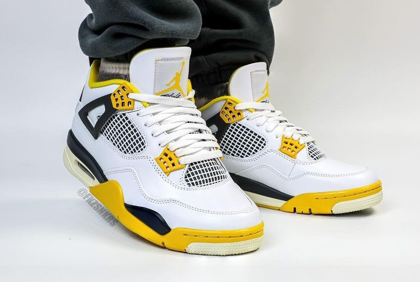 Air Jordan 4 Retro Vivid Sulfur Womens Trainers