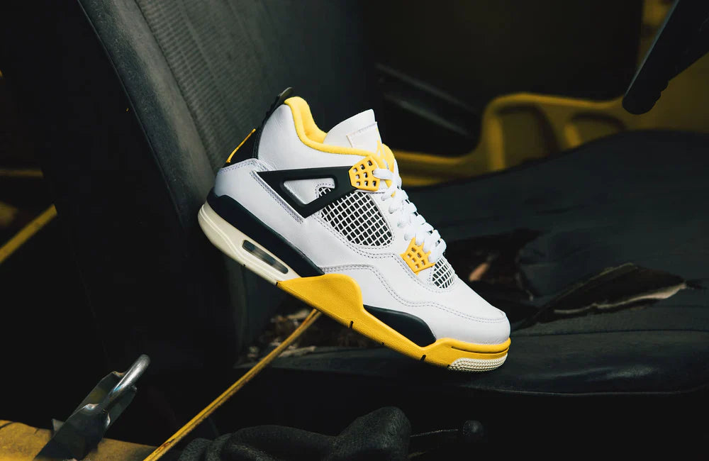 Air Jordan 4 Retro Vivid Sulfur Womens Trainers