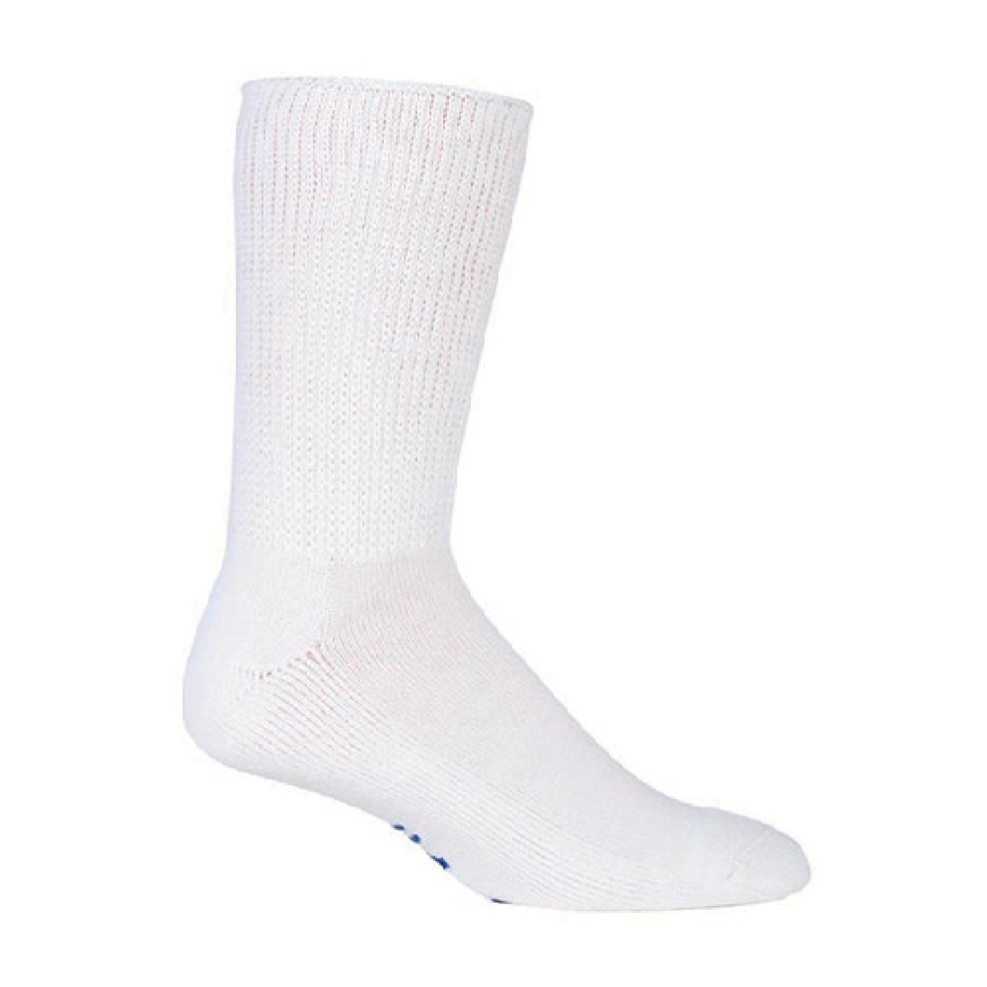 IOMI 3 Pack Extra Wide Cotton Diabetic Socks for Swollen Legs