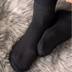 IOMI 3 Pack Extra Wide Cotton Diabetic Socks for Swollen Legs