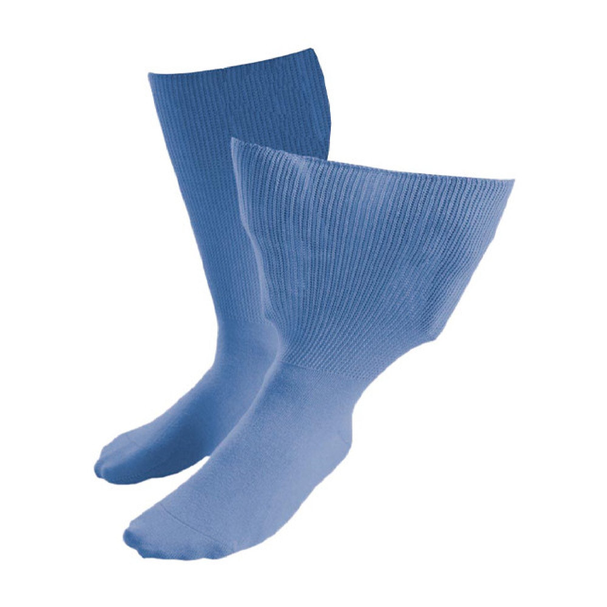 Sock Snob 1 Pack Extra Wide Loose Fit Cotton Oedema Socks for Swollen Ankles