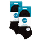 IOMI 6 Pack Womens Diabetic Trainer Socks Extra Wide Socks for Swollen Feet