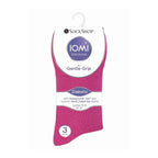 Sock Snob 6 Pack Womens Non Elastic Cotton Diabetic Socks with Seamless Toe