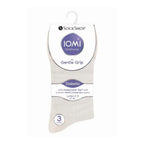 Sock Snob 6 Pack Womens Non Elastic Cotton Diabetic Socks with Seamless Toe