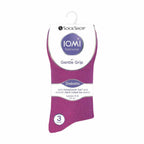 Sock Snob 6 Pack Womens Non Elastic Cotton Diabetic Socks with Seamless Toe