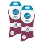 Sock Snob 6 Pack Womens Non Elastic Cotton Diabetic Socks with Seamless Toe