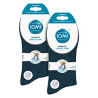 Sock Snob 6 Pack Womens Non Elastic Cotton Diabetic Socks with Seamless Toe
