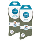 Sock Snob 6 Pack Womens Non Elastic Cotton Diabetic Socks with Seamless Toe
