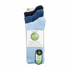 Sock Snob 3 Pack Extra Wide Bamboo Diabetic Socks for Swollen Legs