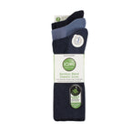 Sock Snob 3 Pack Extra Wide Bamboo Diabetic Socks for Swollen Legs