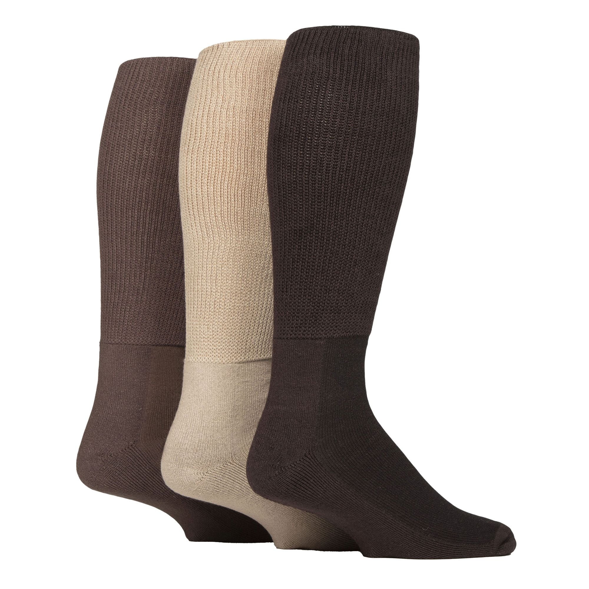 Sock Snob 3 Pack Womens Knee High Soft Bamboo Diabetic Socks