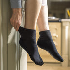 IOMI 3 Pack Extra Wide Cotton Low Cut Ankle Diabetic Socks