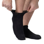 IOMI 3 Pack Cotton Trainer Diabetic Socks for Swollen Feet and Ankles