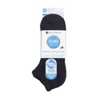 IOMI 3 Pack Cotton Trainer Diabetic Socks for Swollen Feet and Ankles