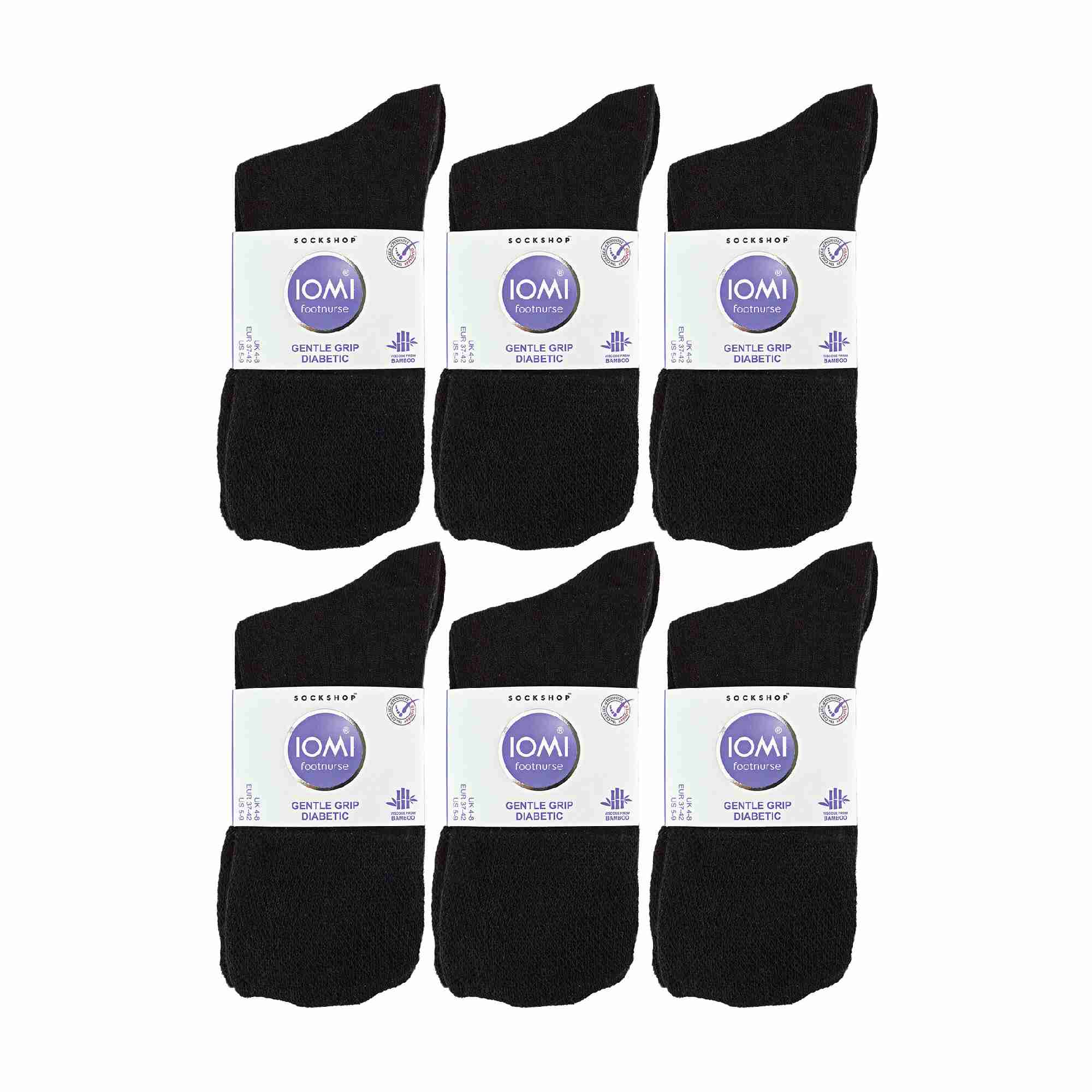Sock Snob 12 Pairs Womens Diabetic Bamboo Socks