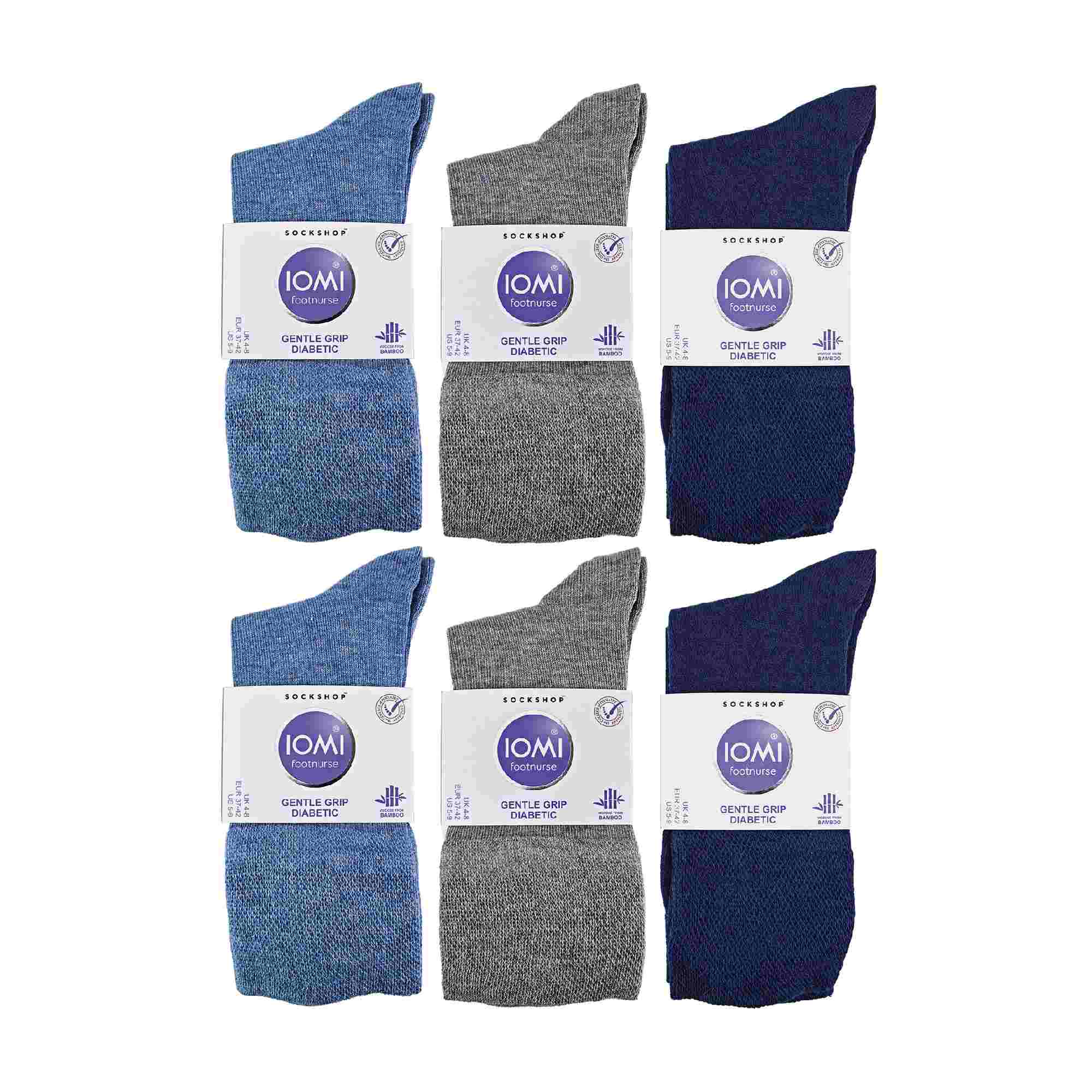 Sock Snob 12 Pairs Womens Diabetic Bamboo Socks