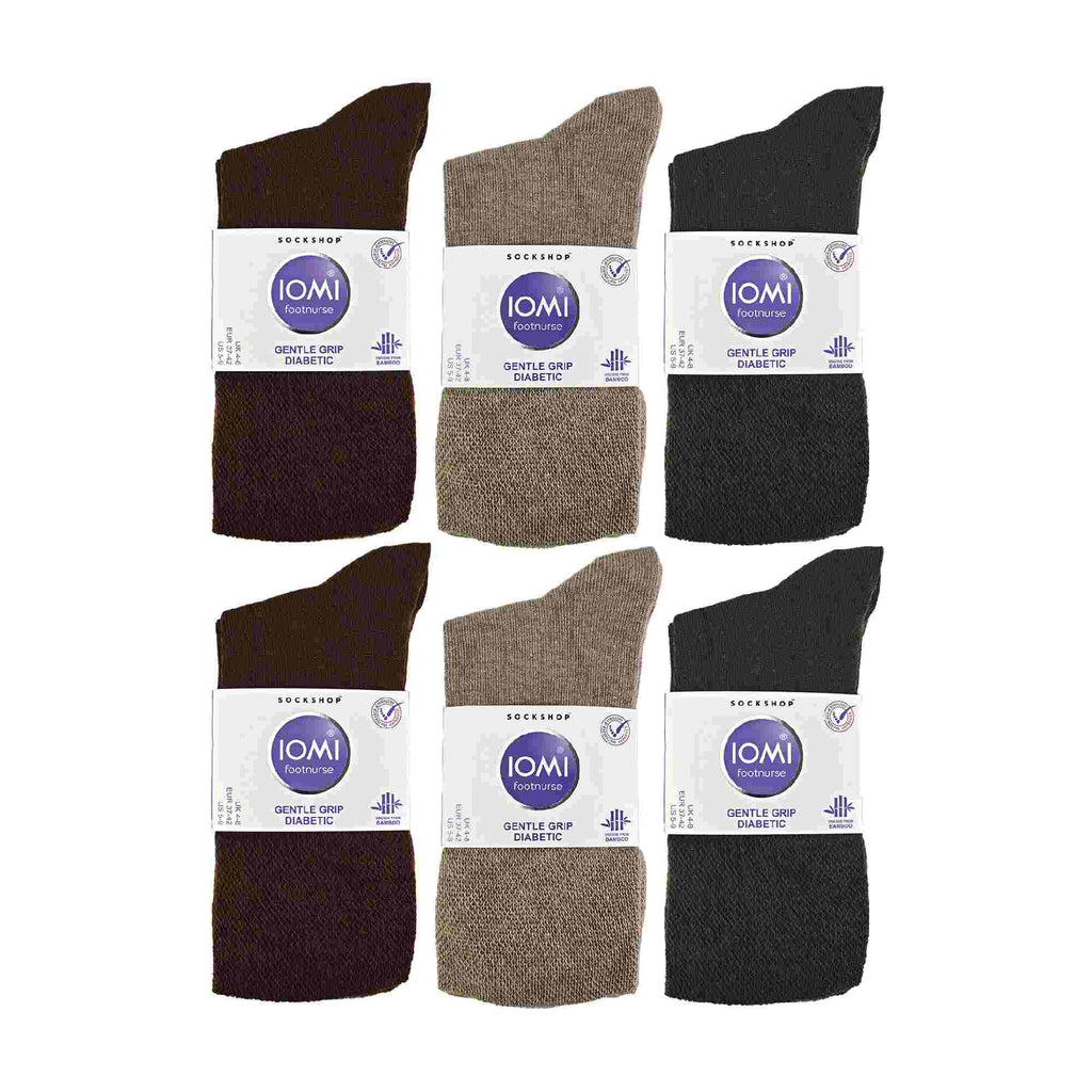 Sock Snob 12 Pairs Womens Diabetic Bamboo Socks