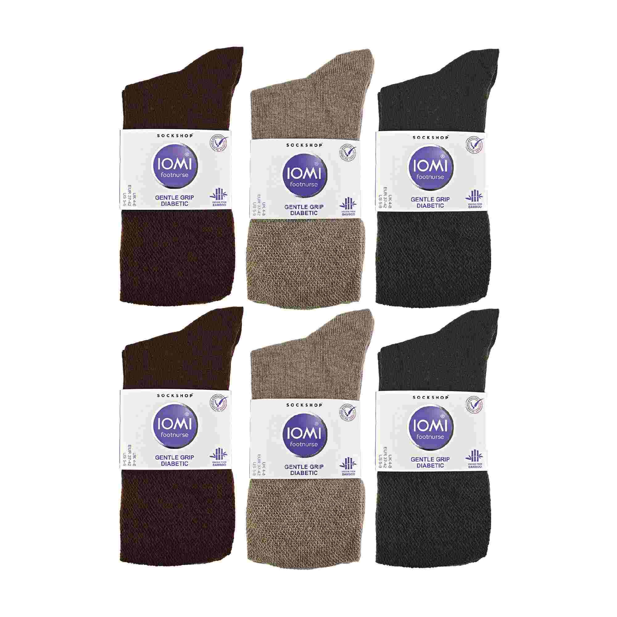 Sock Snob 12 Pairs Womens Diabetic Bamboo Socks