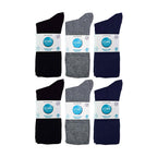 Sock Snob 2 Pack Mens Diabetic Bamboo Extra Wide Non Elastic Socks