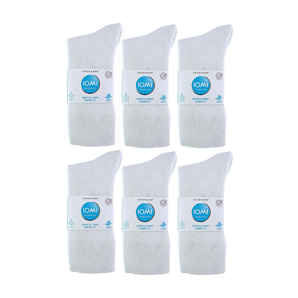 Sock Snob 2 Pack Mens Diabetic Bamboo Extra Wide Non Elastic Socks