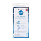 Sock Snob 1 Pack Extra Wide Loose Fit Cotton Oedema Socks for Swollen Ankles