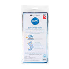 Sock Snob 1 Pack Extra Wide Loose Fit Cotton Oedema Socks for Swollen Ankles