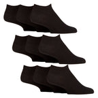 IOMI 9 Pack Mens Diabetic Trainer Socks