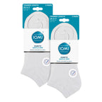 IOMI 6 Pack Mens Diabetic Trainer Socks