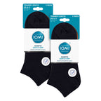 IOMI 6 Pack Mens Diabetic Trainer Socks
