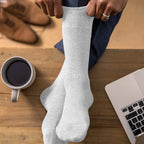 Sock Snob 12 Pairs Mens Gentle Grip Top Diabetic Socks