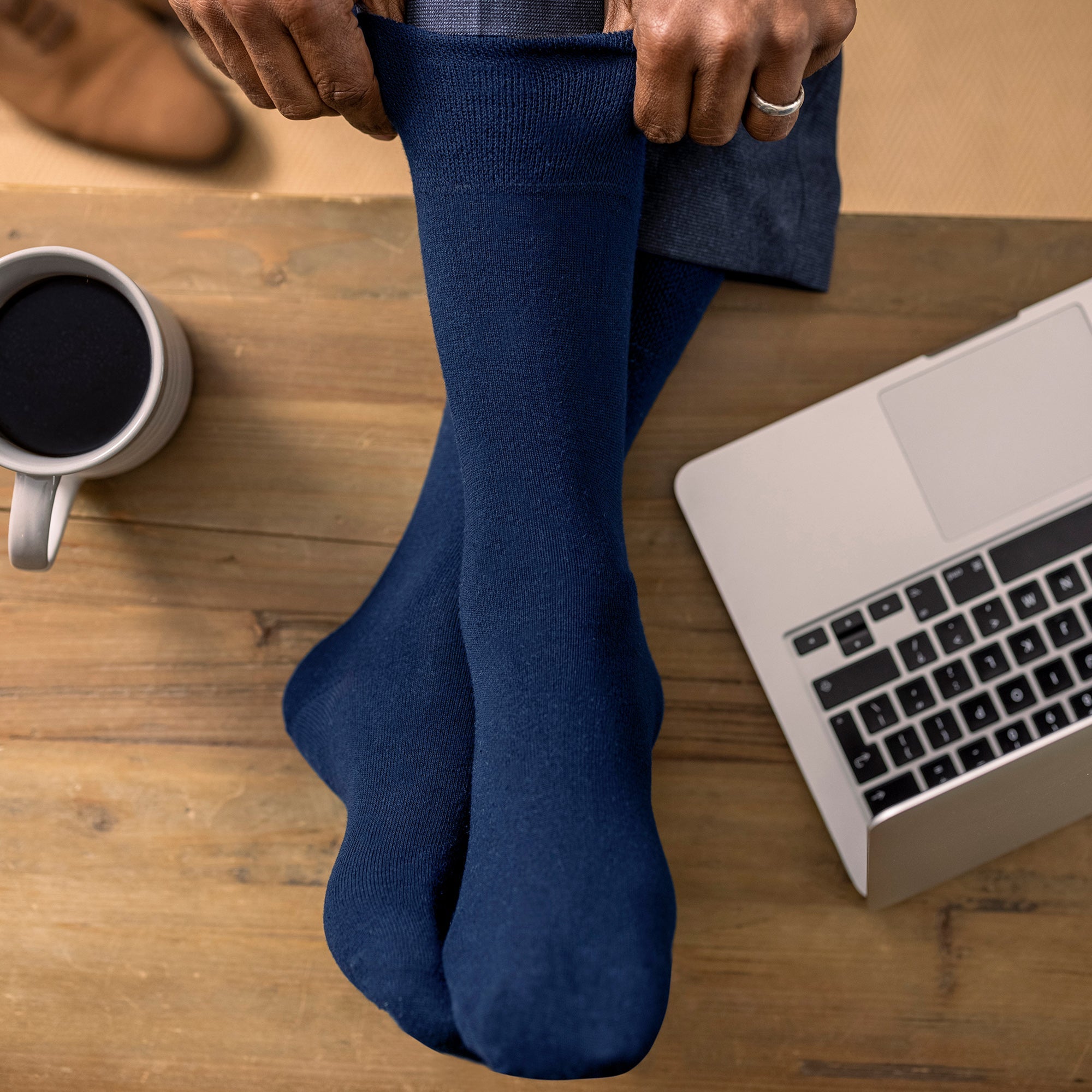 Sock Snob 12 Pairs Mens Gentle Grip Top Diabetic Socks