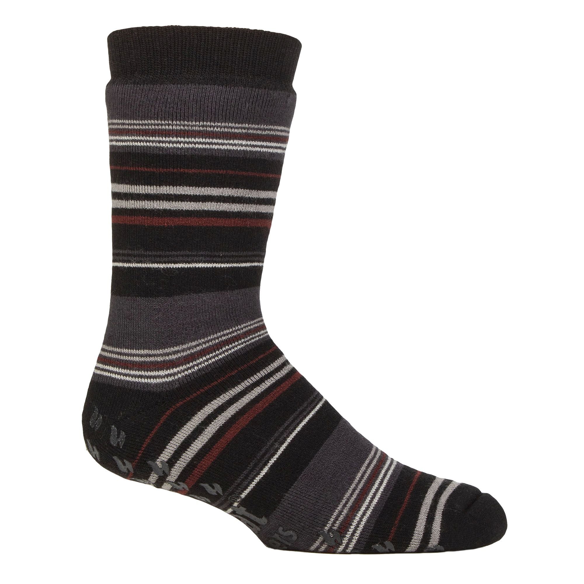 Sock Snob 1 Pack Thick 3.1 TOG Non Slip Thermal Slipper Socks for Raynauds