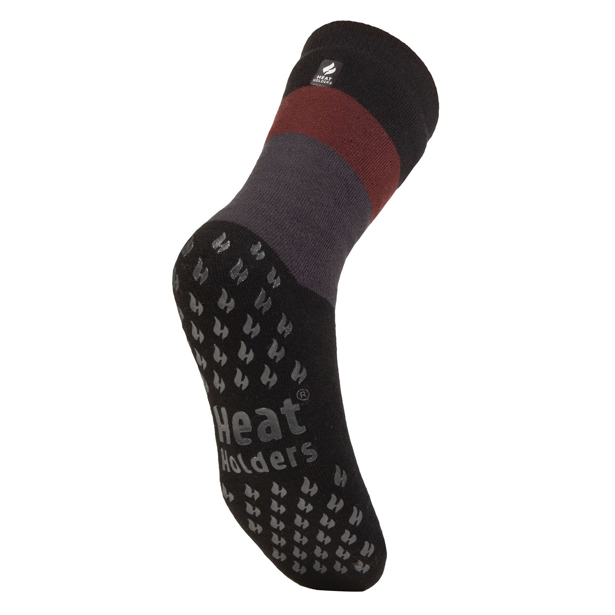 Sock Snob 1 Pack Thick 3.1 TOG Non Slip Thermal Slipper Socks for Raynauds