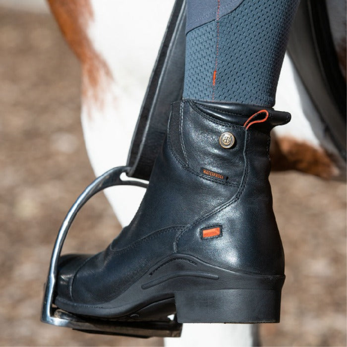 Bareback Footwear Idaho Storm Waterproof Jodhpur Riding Boots Black