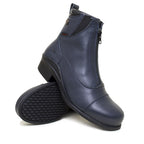 Bareback Footwear Idaho Storm Waterproof Jodhpur Riding Boots Navy