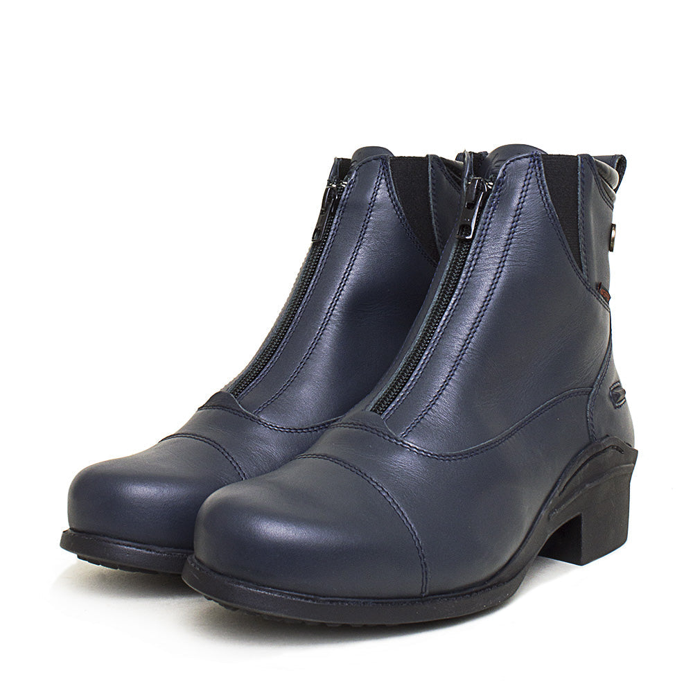 Bareback Footwear Idaho Storm Waterproof Jodhpur Riding Boots Navy