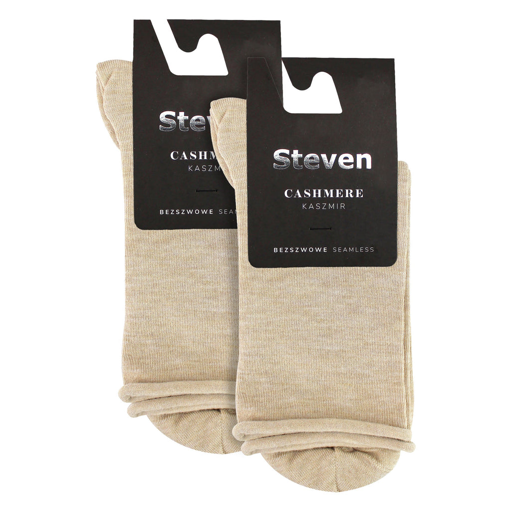 Steven 2 Pairs Womens Cashmere Socks - Luxury