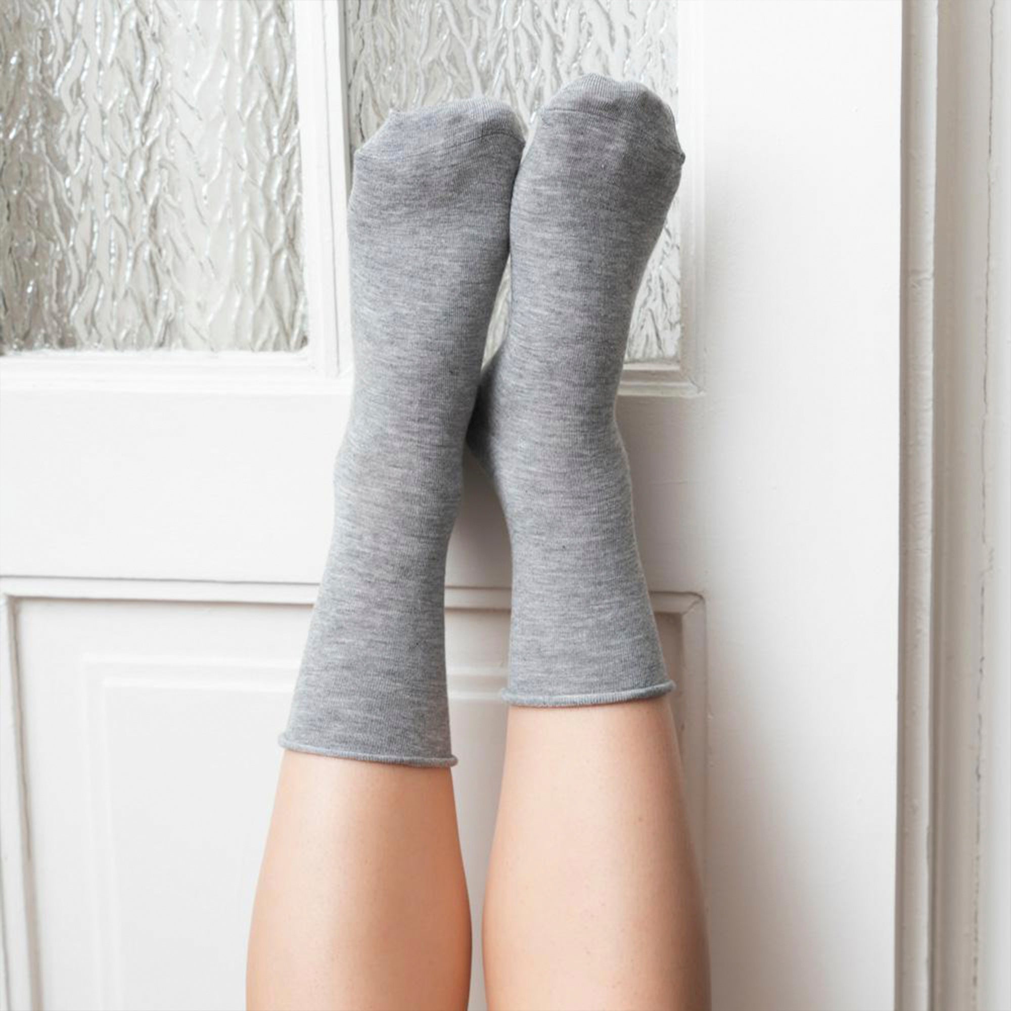Steven 2 Pairs Womens Cashmere Socks - Luxury