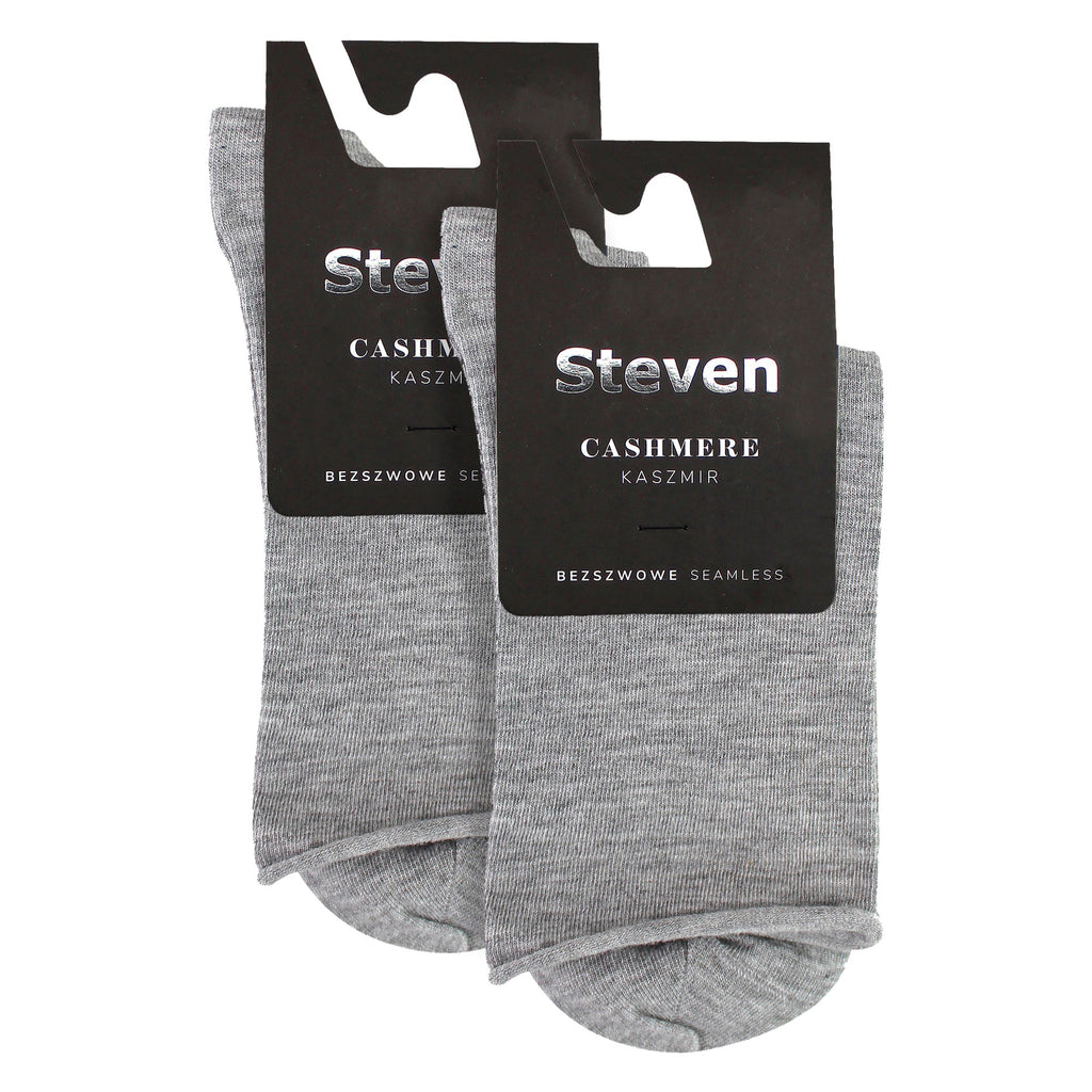 Steven 2 Pairs Womens Cashmere Socks - Luxury