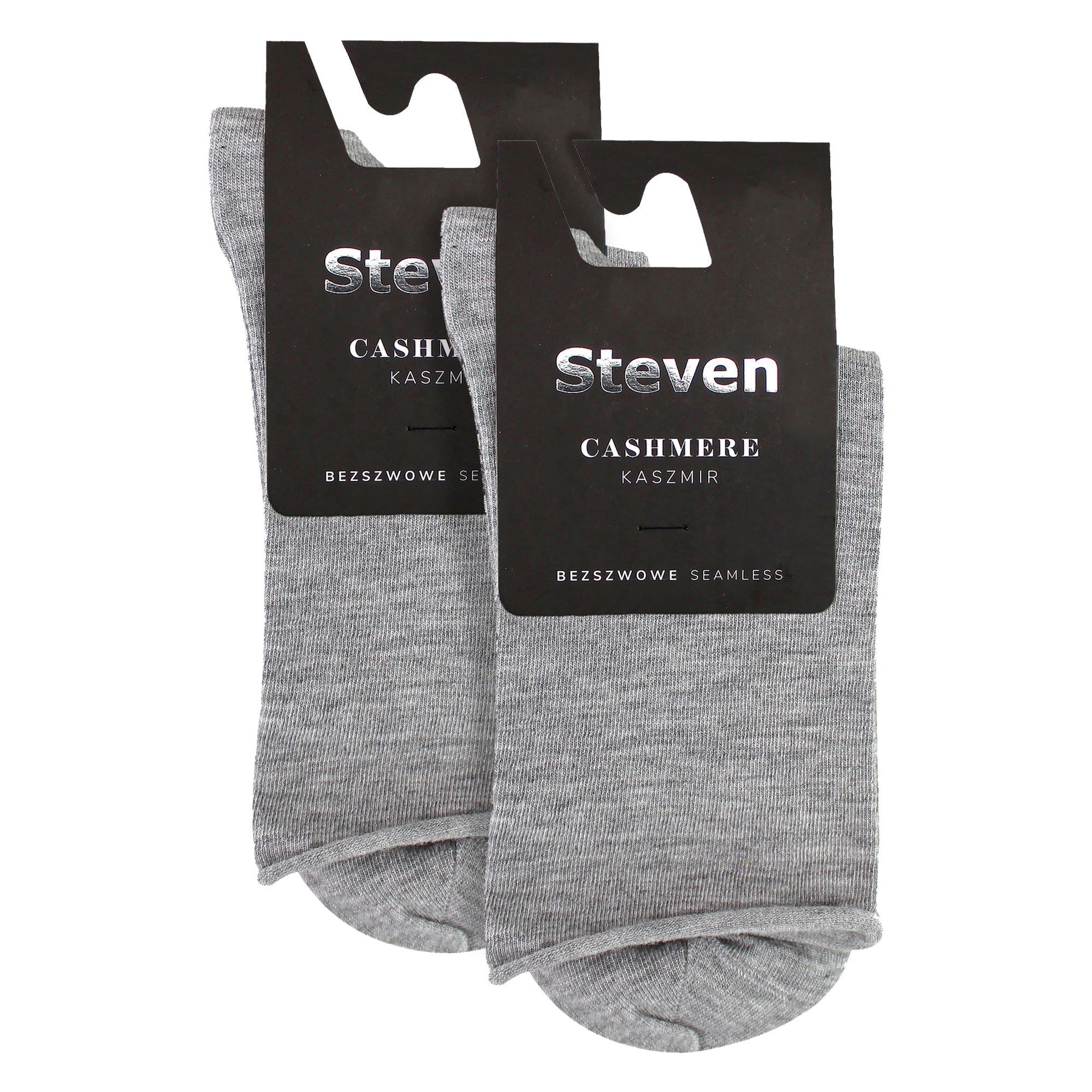 Steven 2 Pairs Womens Cashmere Socks - Luxury
