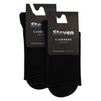 Steven 2 Pairs Womens Cashmere Socks - Luxury