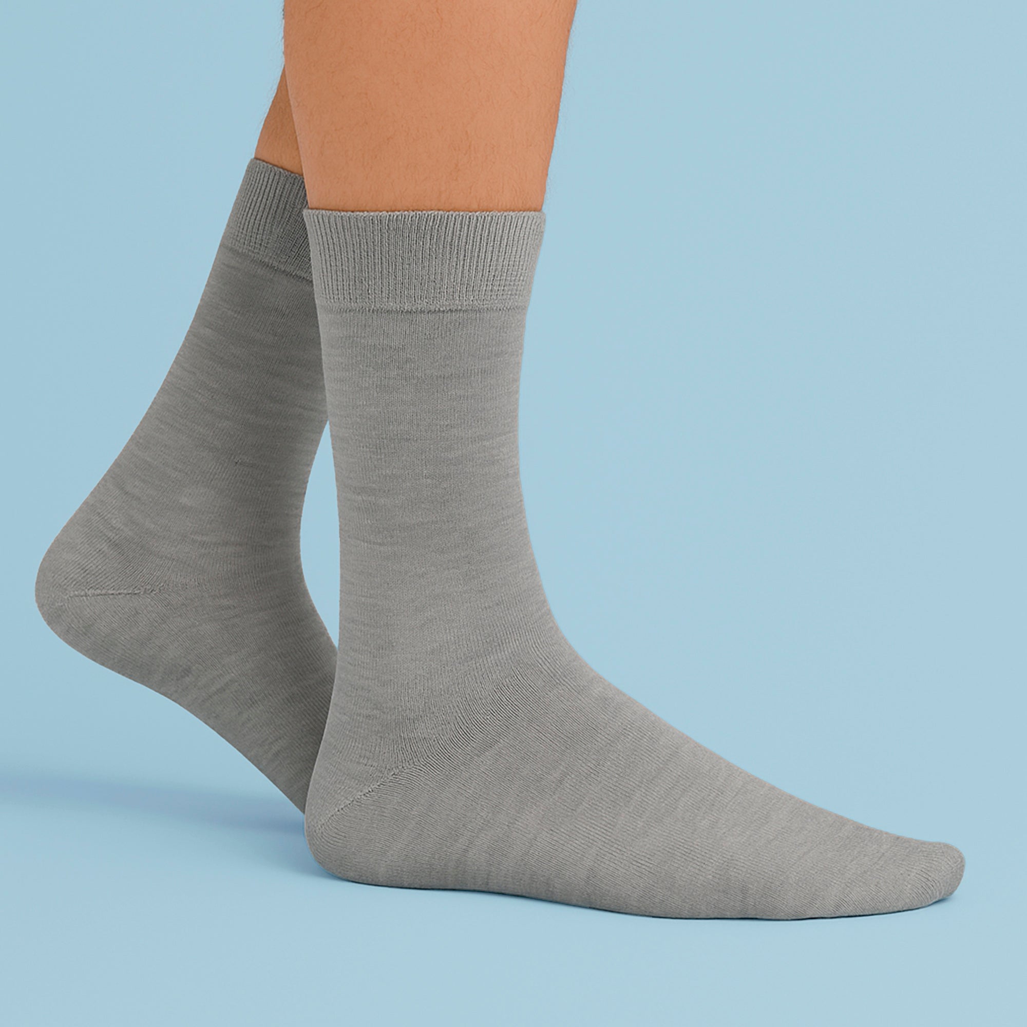 Steven 2 Pairs Mens Cashmere Socks - Luxury