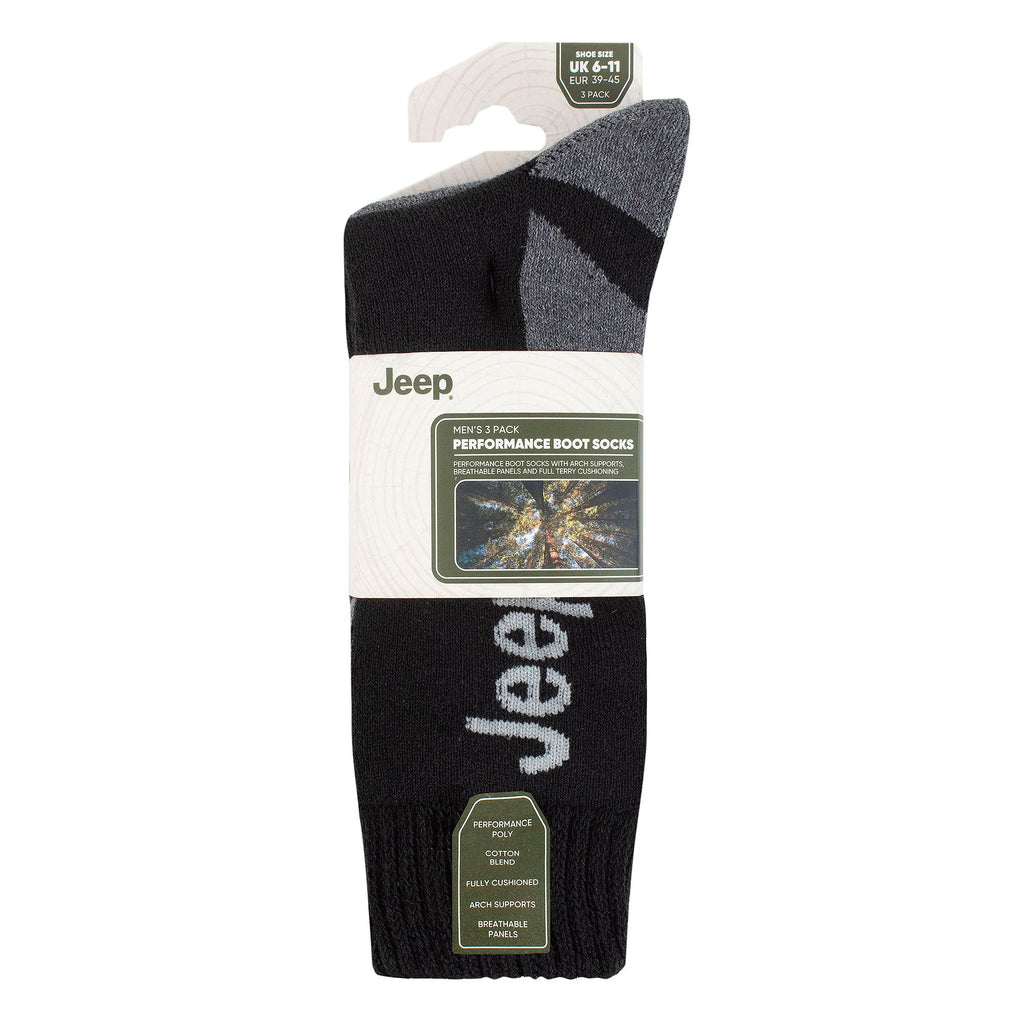 Sock Snob 3 Pack Mens Walking Boot Socks