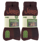 Jeep Mens Luxury Cushioned Cotton Hiking Socks Multipack Options