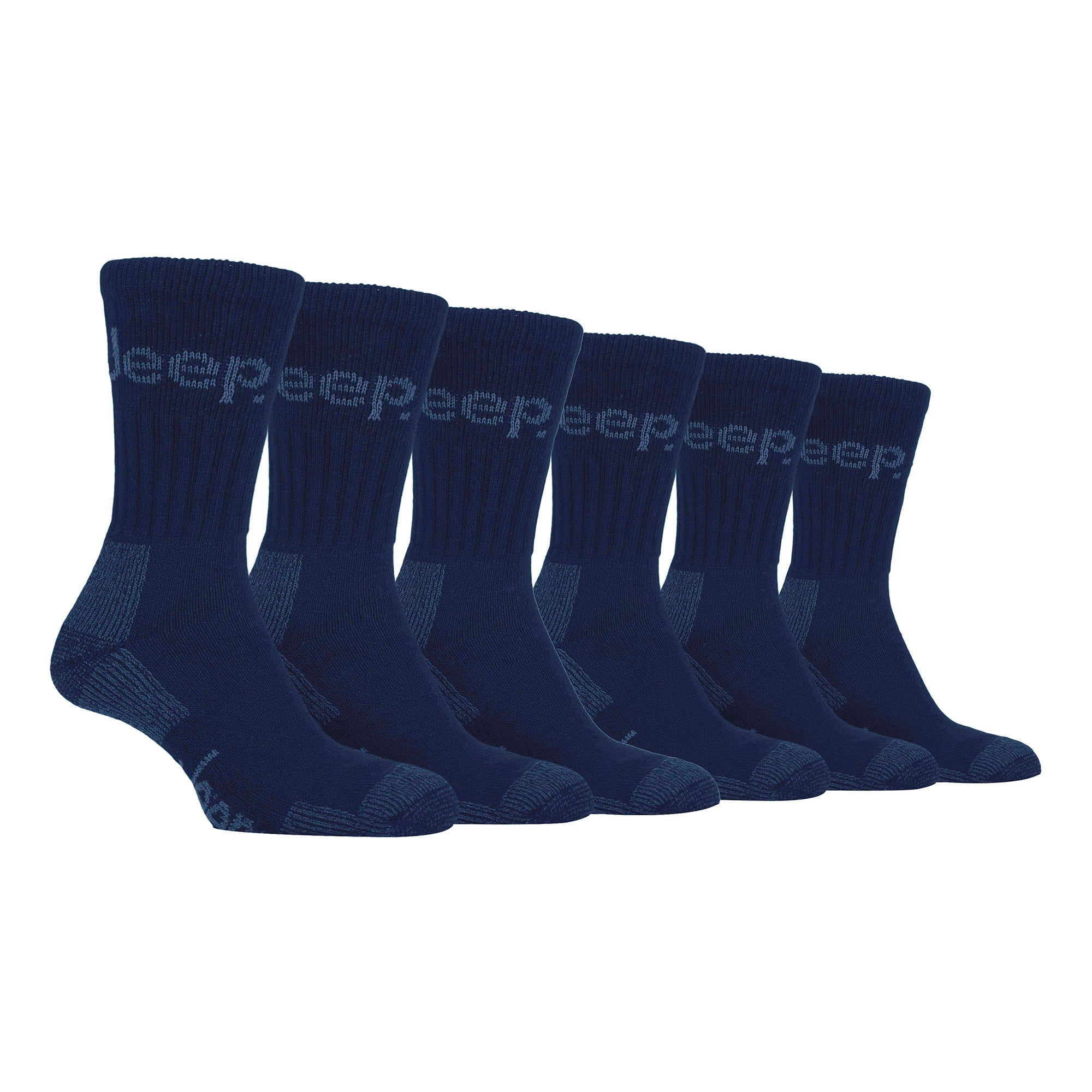 Jeep Mens Luxury Cushioned Cotton Hiking Socks Multipack Options