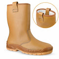 Jallatte Jalartic Sas S3 CI SRC Steel Toe Cap Work Rigger Boots Tan