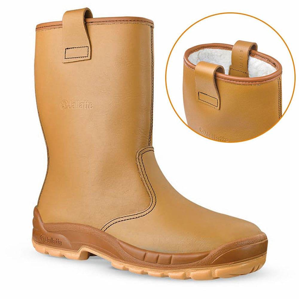 Jallatte Jalartic Sas S3 CI SRC Steel Toe Cap Work Rigger Boots Tan