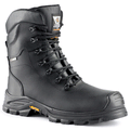 Jallatte Jalsiberien Sas S3 CI SRC Water-Repellent Safety Work Safety Boots Black