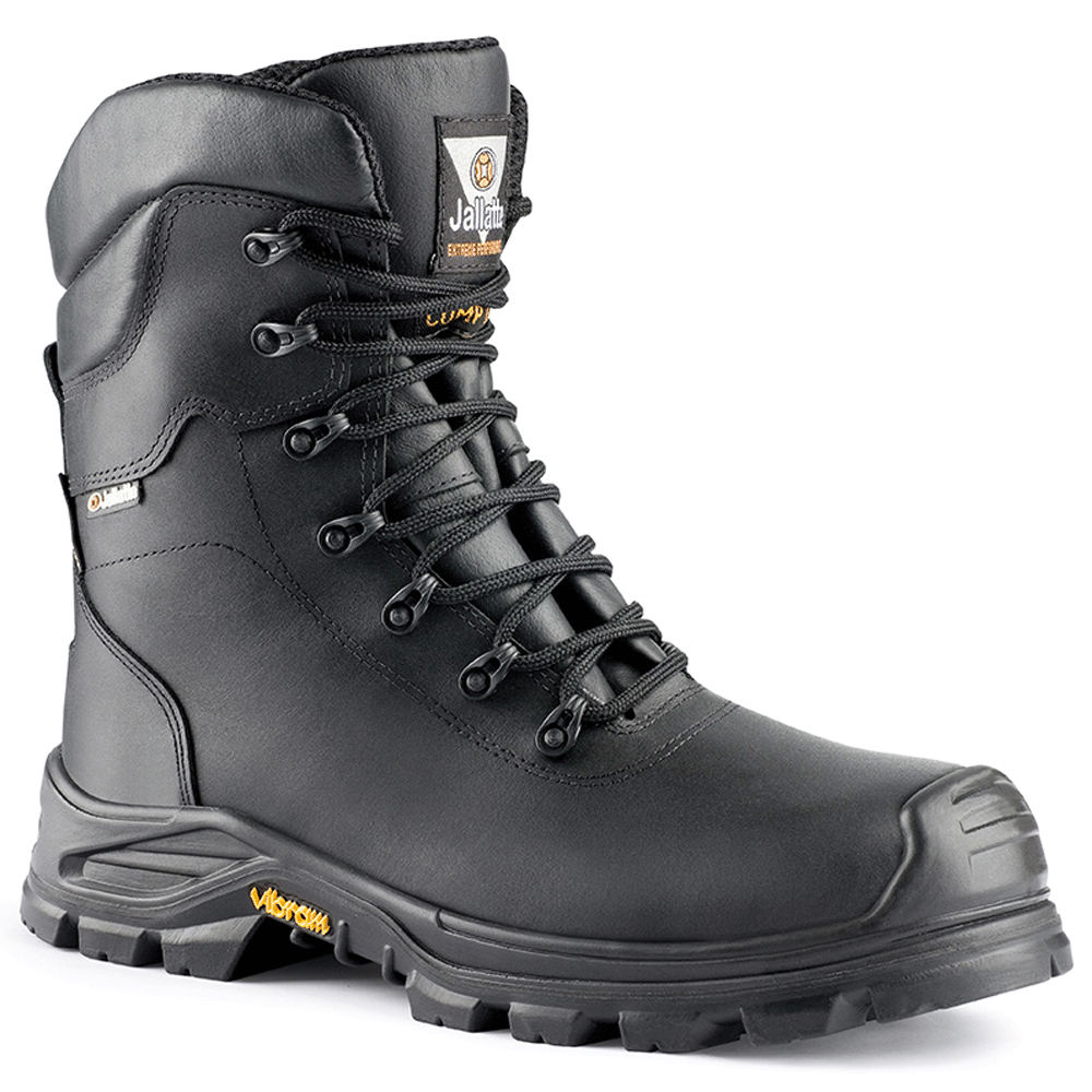 Jallatte Jalsiberien Sas S3 CI SRC Water-Repellent Safety Work Safety Boots Black