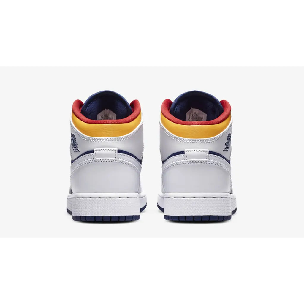 Air Jordan 1 Mid Laser Orange Trainers